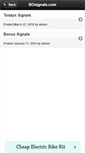 Mobile Screenshot of bosignals.com